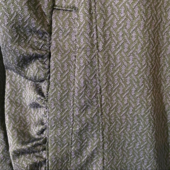 Mondetta purple zip up jacket coat herringbone women’s size small - Picture 5 of 10